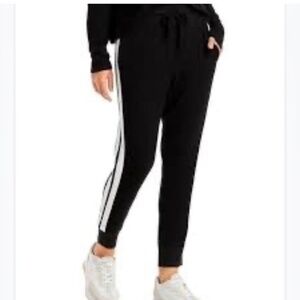 Express Striped on the Side Sweatpants Size M